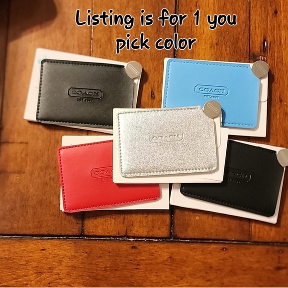 COACH Pocket Mirror - Picture 2 of 4